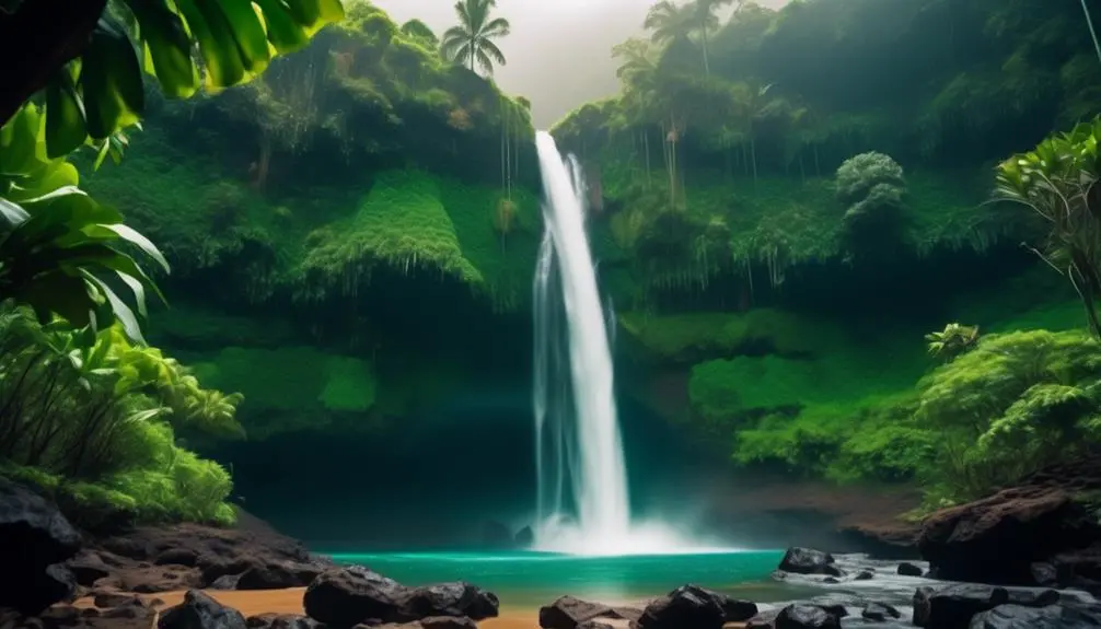 picturesque waterfall adventure awaits