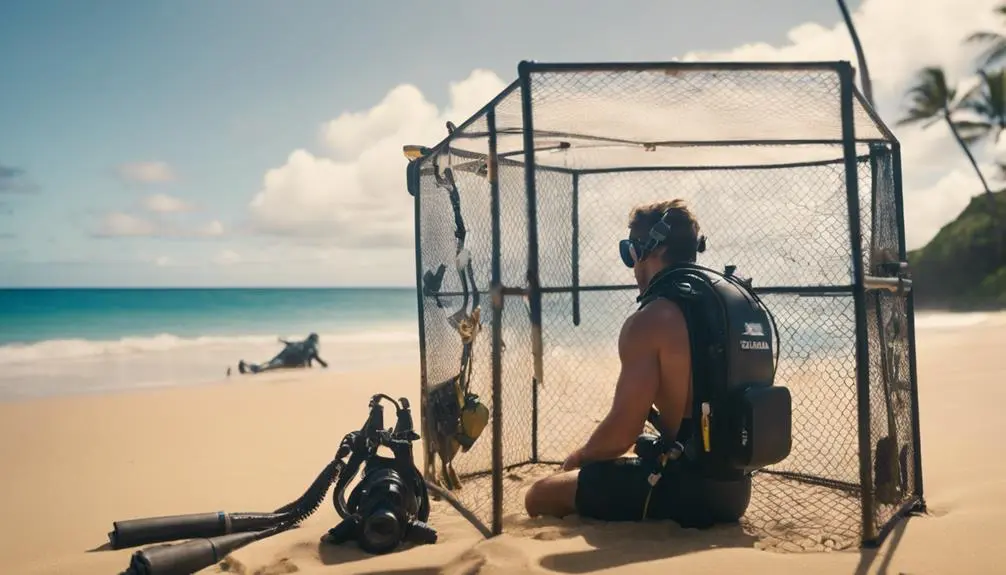 post dive reflection and recovery