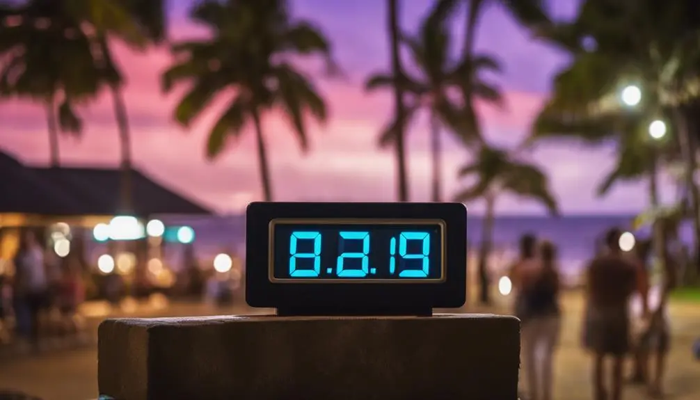 public time information display