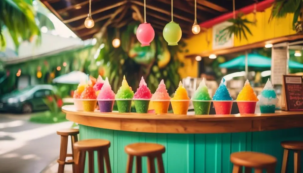 refreshing hawaiian shave ice