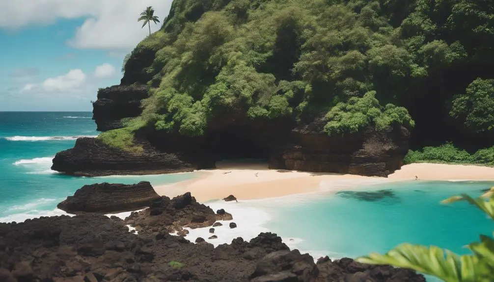 remote beach hideaway paradise