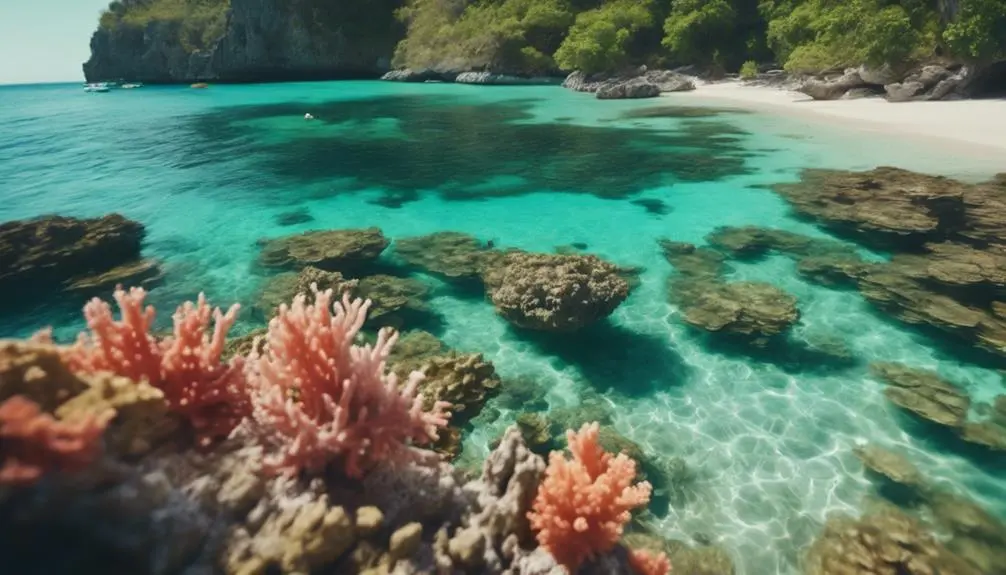 remote island snorkeling getaway