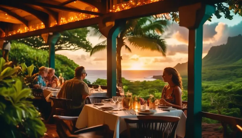 restaurants with stunning sunset views
