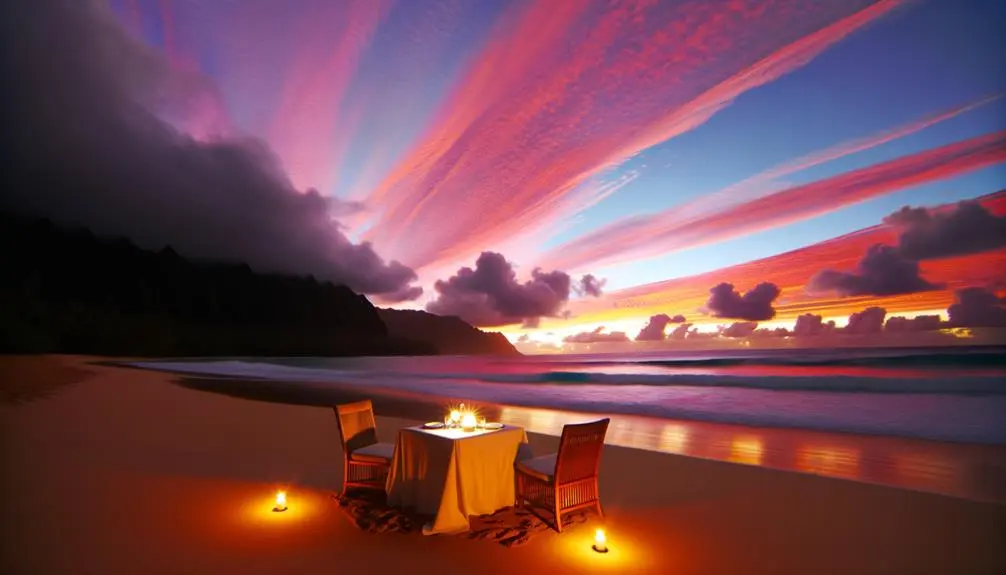 romantic dining experiences in kauai