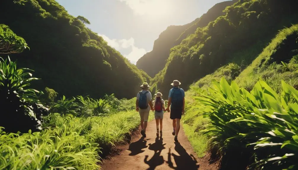 scenic coastal hike kauai