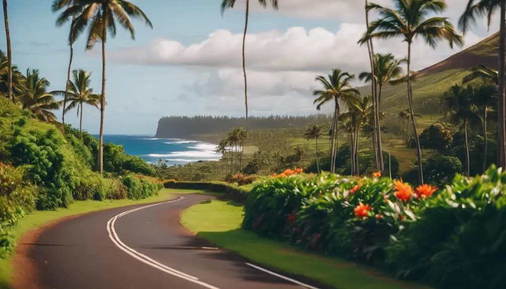 scenic drive through nature