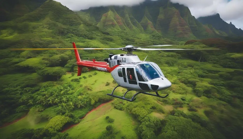 scenic helicopter tours kauai
