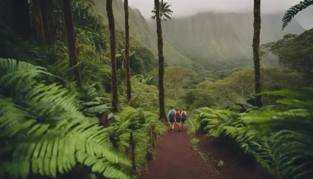 scenic hike in hawaii