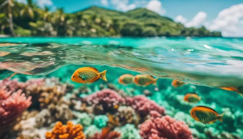 scenic park by ocean