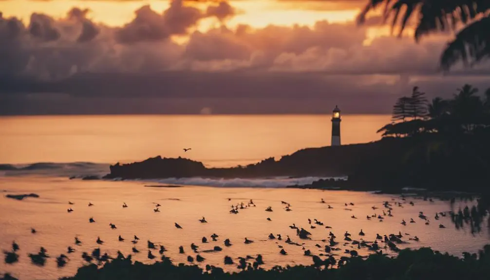 scenic refuge with wildlife