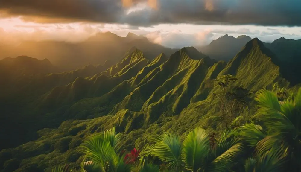 scenic sunset hike spot