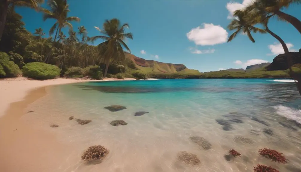 secluded snorkeling spot paradise