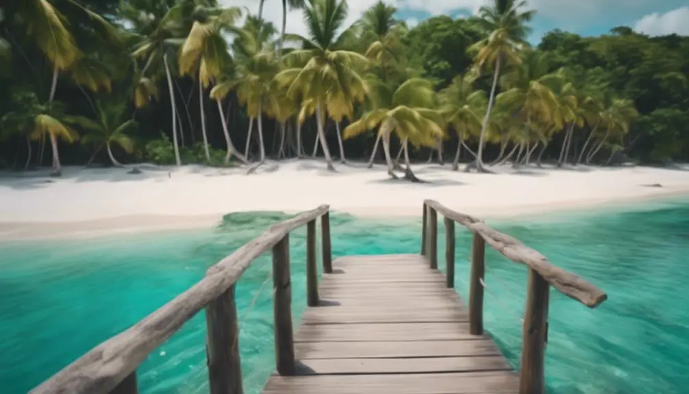 secluded trail to beach