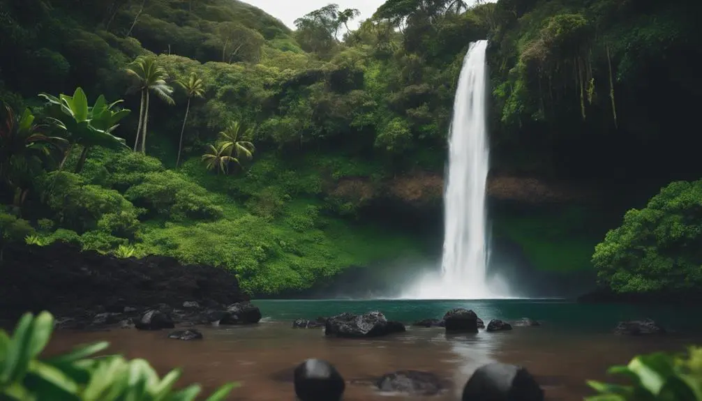 seeking solitude at waterfalls
