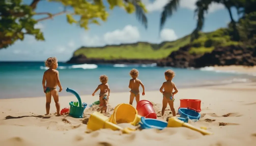 selecting beach toys for kauai