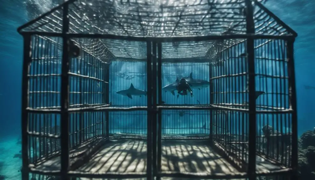 shark diving adventure in kauai