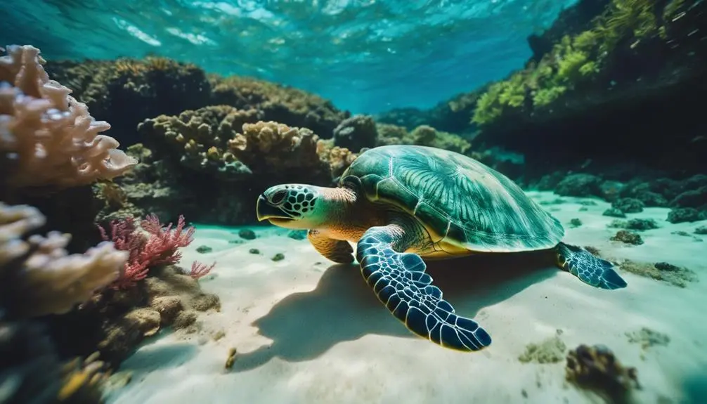 snorkeling at haena beach