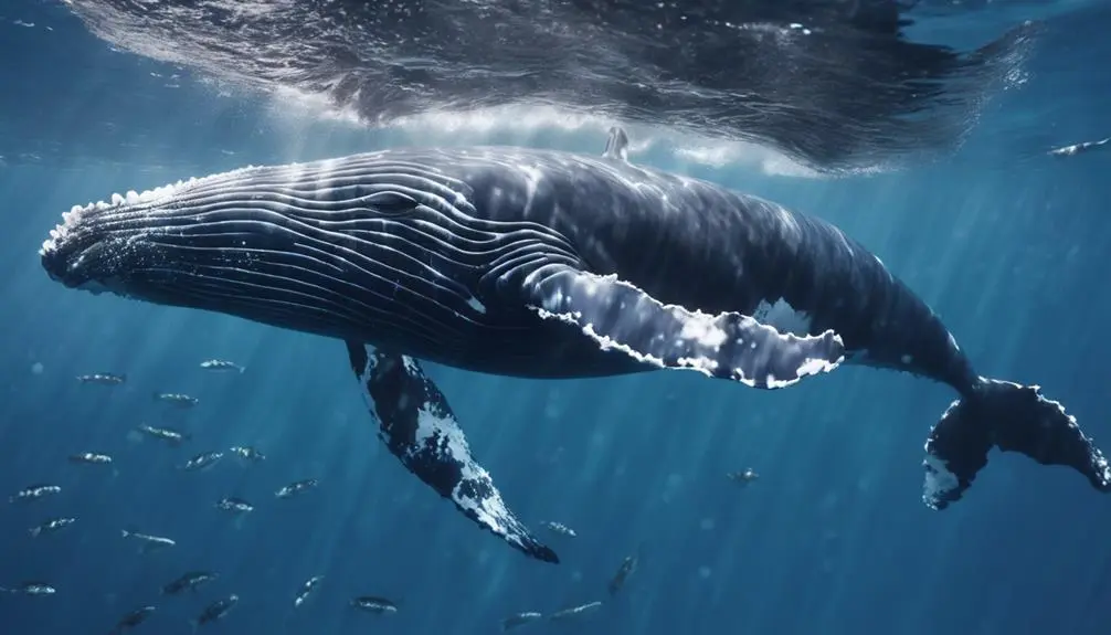 studying humpback whale diet
