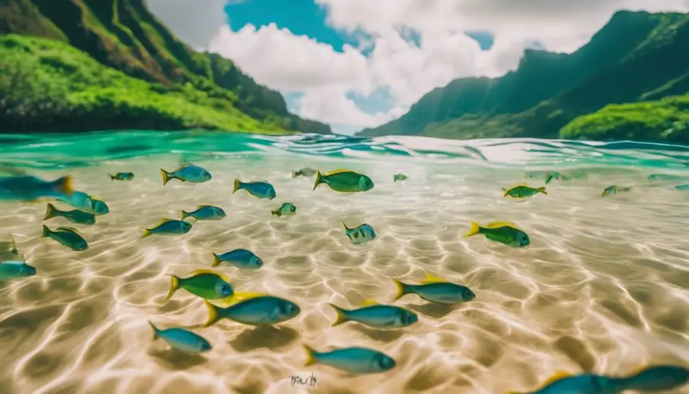 stunning beach in hawaii