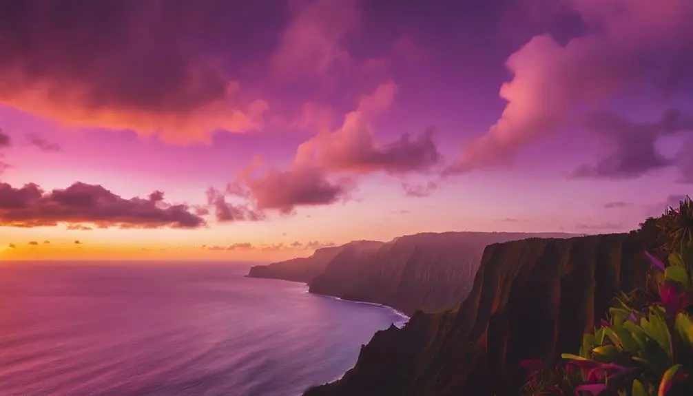 sunrise and sunset beauty