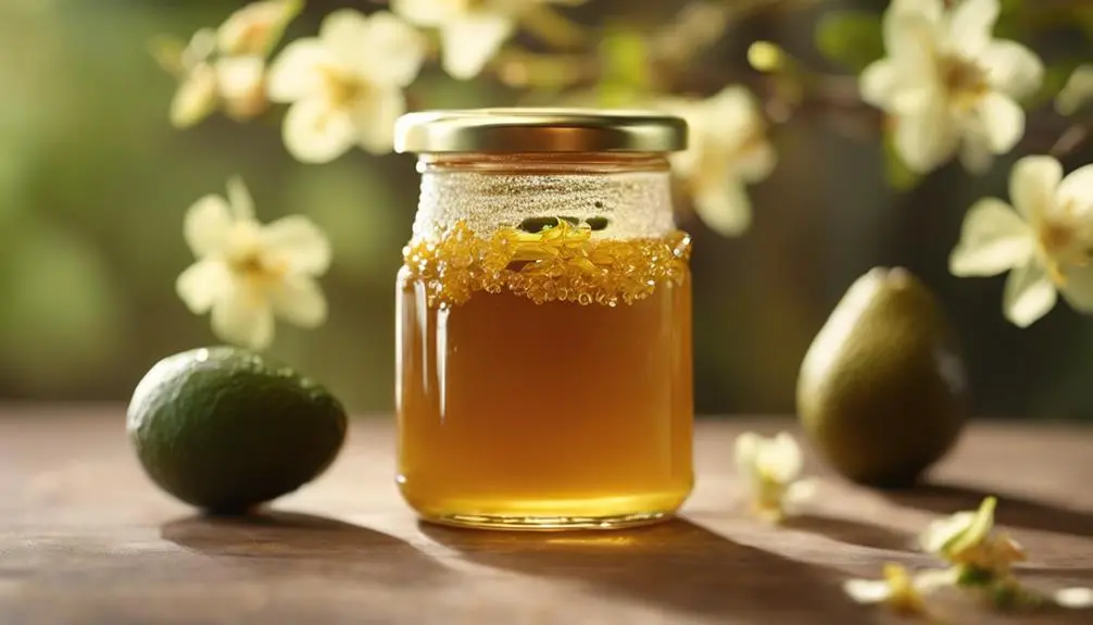 sweet honey from avocados