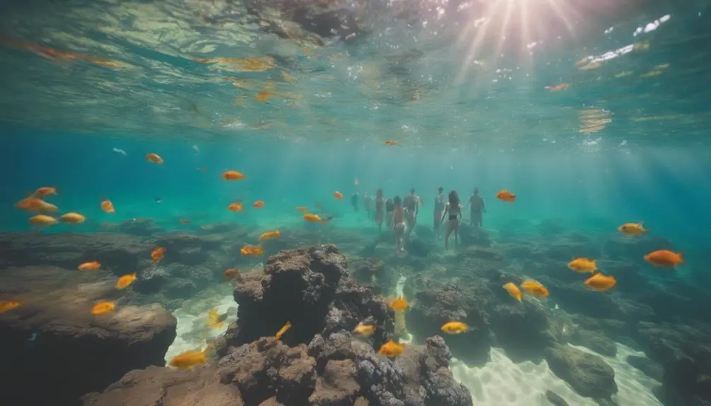 swim in natural pools