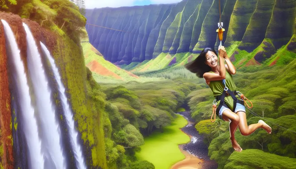 thrilling ziplining adventures in kauai