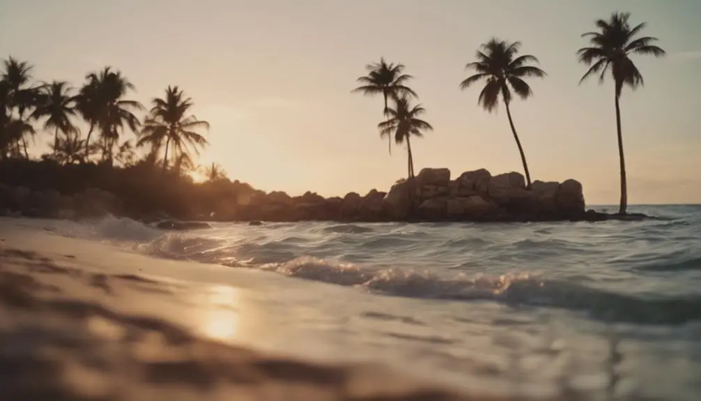 tranquil beach for families