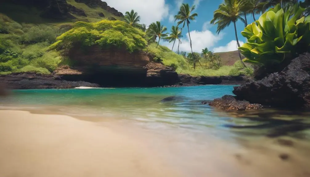 tranquil beach haven hawaii