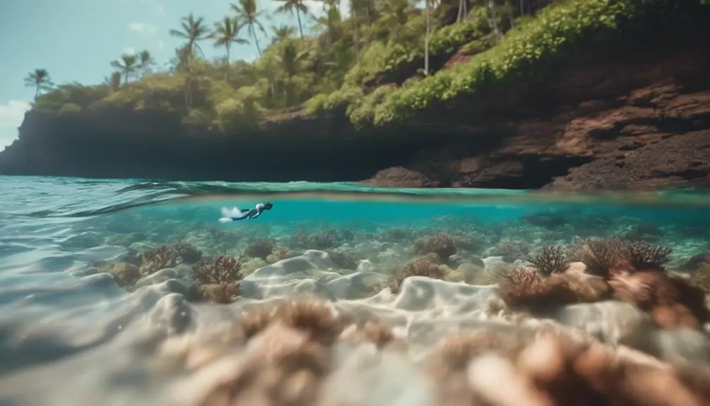 tranquil beach snorkeling spots