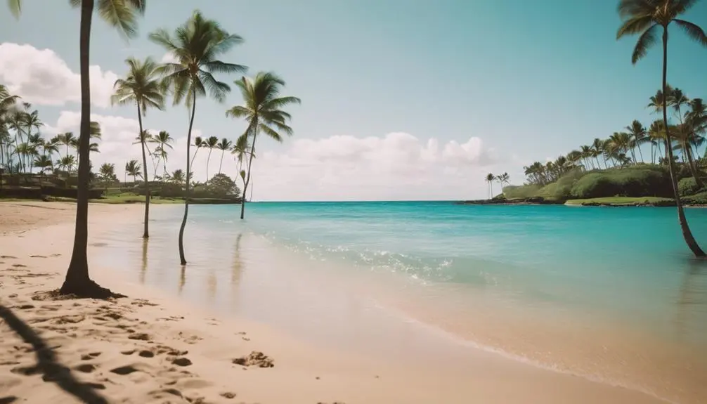 tranquil poipu beach paradise