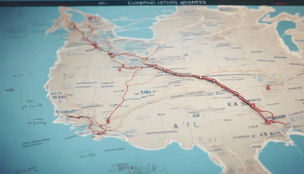 travel details and layovers