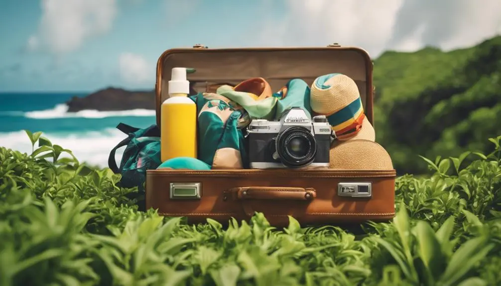 travel essentials for kauai