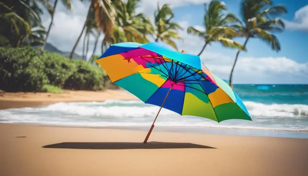 travel sized umbrellas for kauai