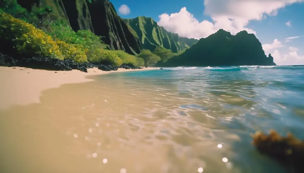 tropical beach snorkeling adventure