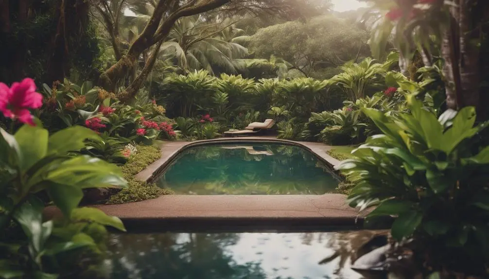 tropical paradise in hawaii