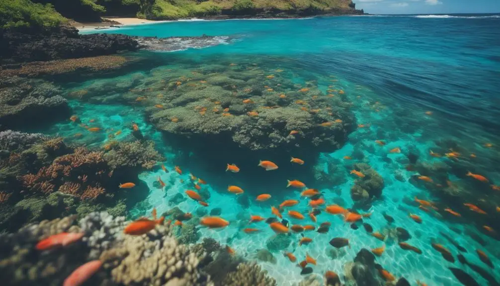 untouched snorkeling in paradise