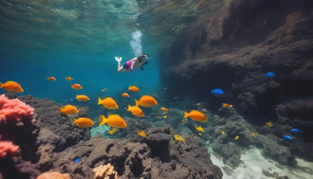 unusual meeting in nature