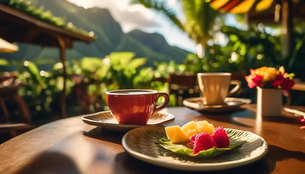 vibrant breakfast at hanalei caf 233