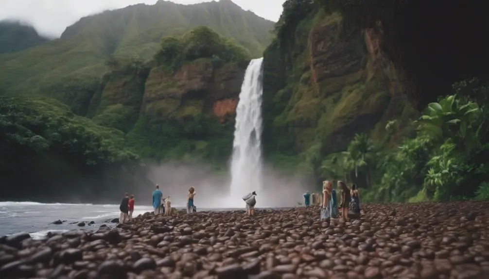 waterfall safety and etiquette