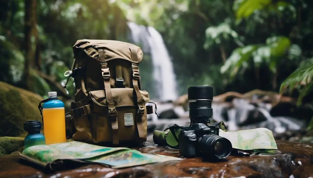 waterproof essentials for waterfalls