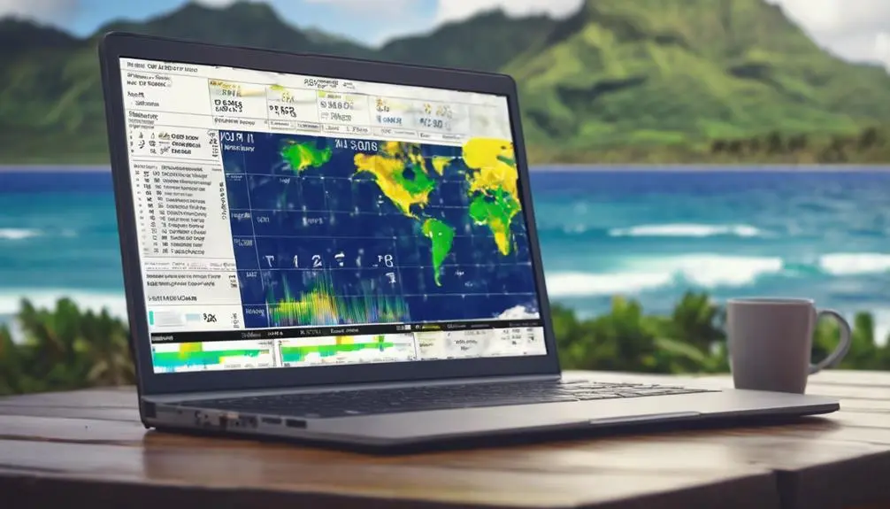 weather data and forecasts