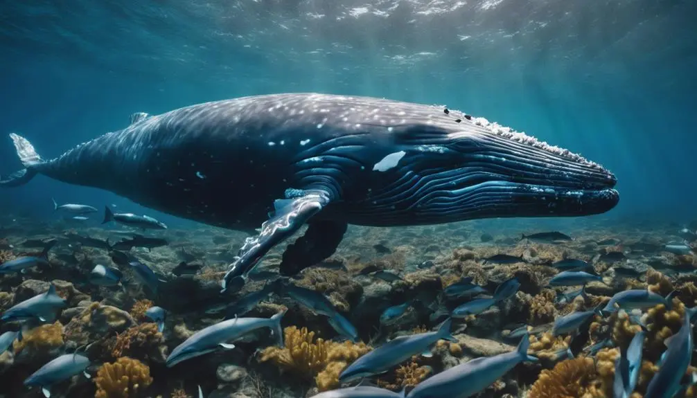 whale diet includes fish