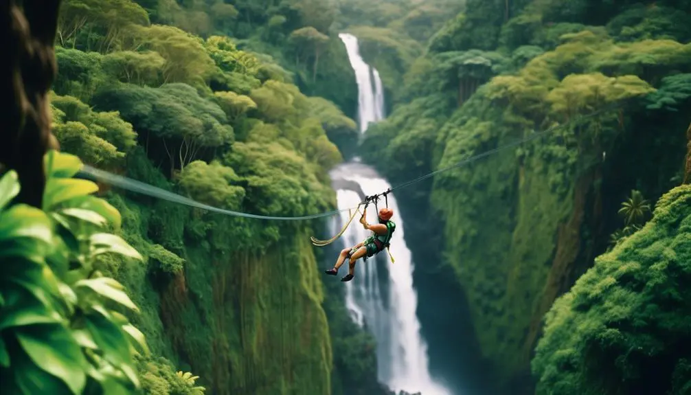 zipline over kauai s waterfalls