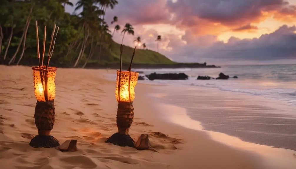 aloha themed dinner party