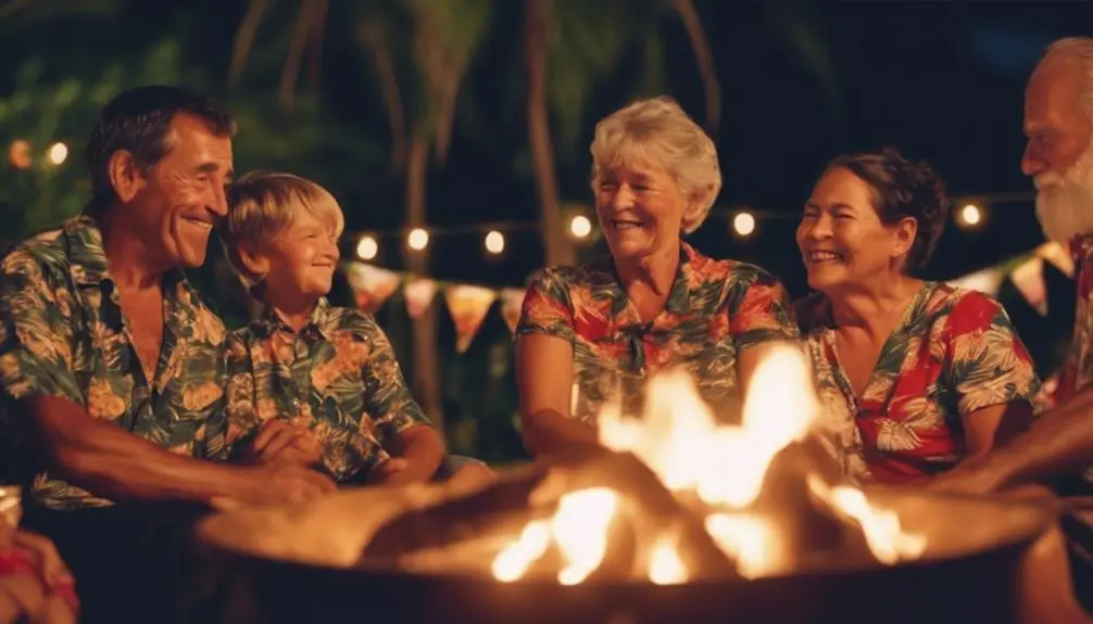 creating family memories together