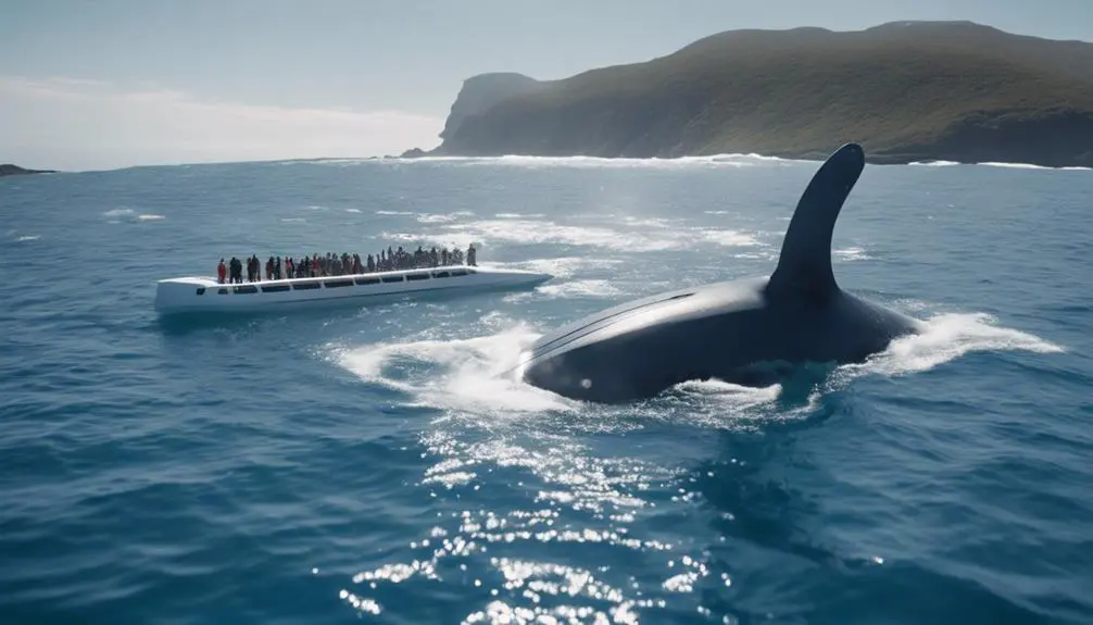 eco conscious whale watching tours