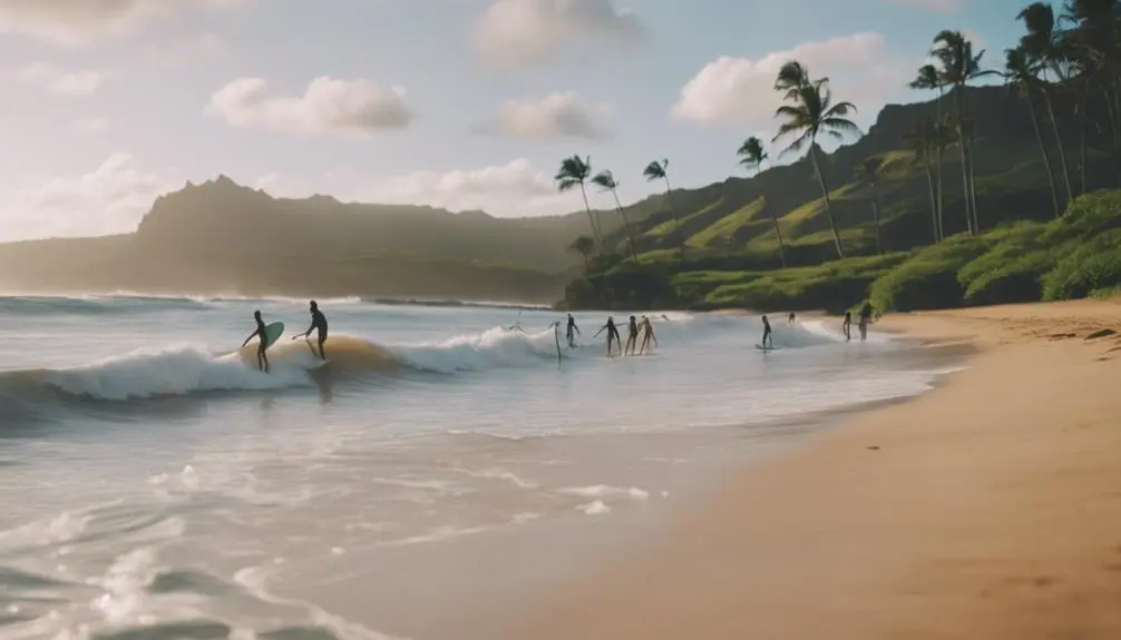 engaging surf school lessons