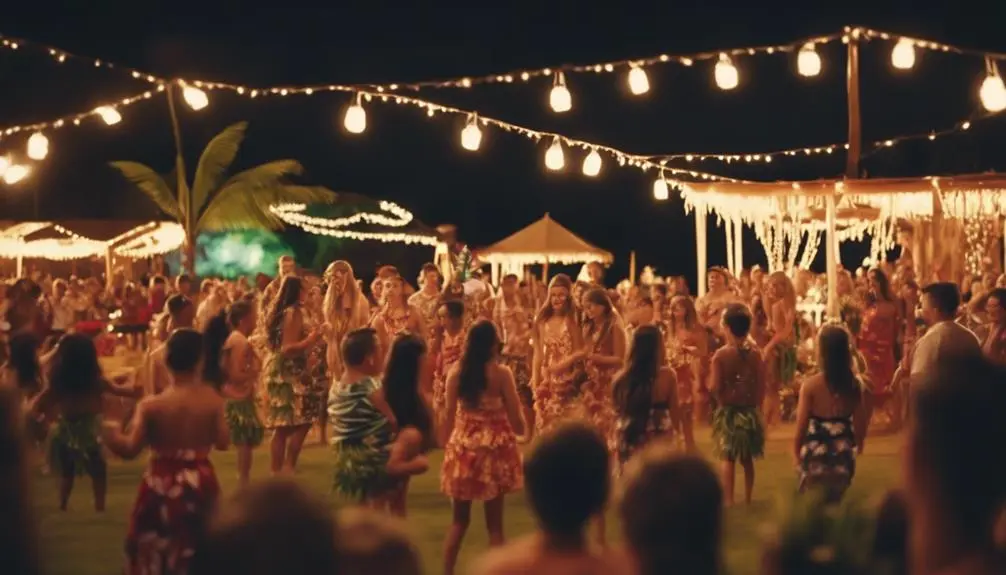 entertaining luau shows kauai