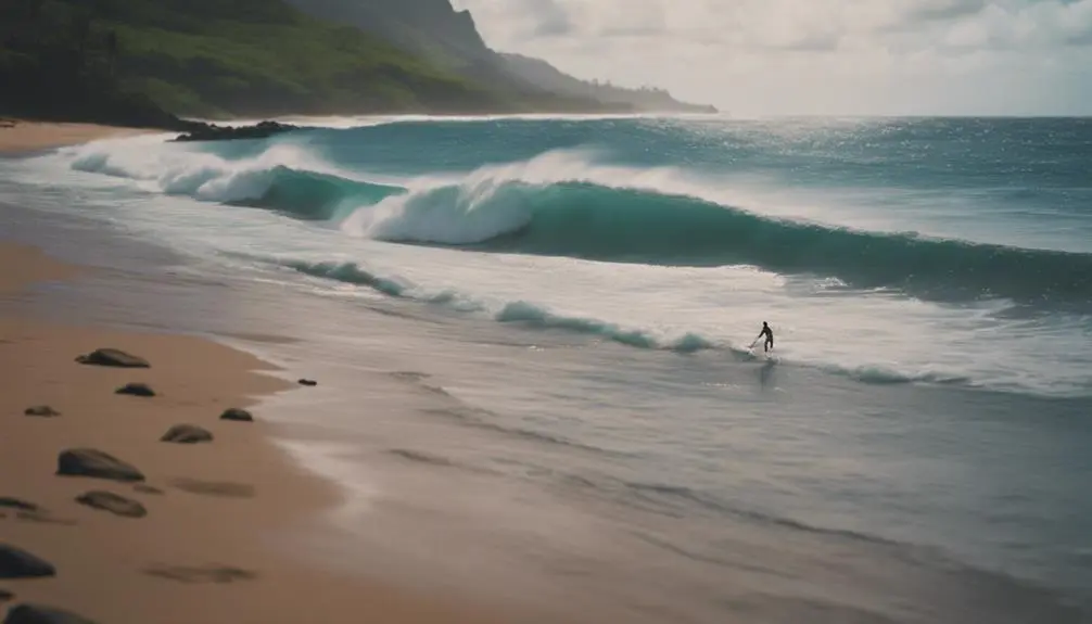 exploring kauai s remote surfing